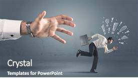  Presentation with business - Cool new theme with business person with hand drawn backdrop and a  colored foreground