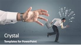  Presentation with concept - Amazing PPT layouts having business person with hand drawn backdrop and a  colored foreground