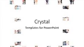  Presentation with business culture - Amazing theme having business picture office culture backdrop and a white colored foreground