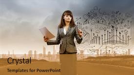  Presentation with business plan - Amazing slide set having while eating in coffee shop backdrop and a gray colored foreground