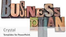  Presentation with abstract business - Beautiful theme featuring business-plan-typography-word-abstract backdrop and a white colored foreground