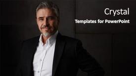  Presentation with dark space - Amazing presentation having business-portrait-of-happy-older backdrop and a wine colored foreground