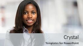  Presentation with horse racing portrait - Amazing presentation having business portraits - young businesswoman portrait backdrop and a sky blue colored foreground