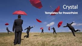  Presentation with radiation protection radiology - Slides having business red - coverage or protection background and a ocean colored foreground