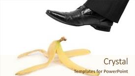  Presentation with step - PPT layouts consisting of business risk concept boot background and a cream colored foreground