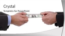  Presentation with divorce - Presentation theme with business rivalry relationship difficulties background and a white colored foreground