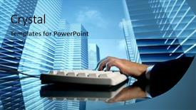  Presentation with realtor - Amazing presentation having business scale - realtor work backdrop and a light blue colored foreground