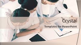  Presentation with team discussion - Audience pleasing PPT theme consisting of business school and education concept backdrop and a lemonade colored foreground