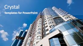  Presentation with corporate - Amazing slides having blue and white parking sign over black background backdrop and a cobalt blue colored foreground