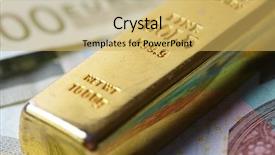  Presentation with bar - PPT theme having business solid color - gold bar concept background and a  colored foreground