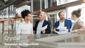  Presentation with consulting - PPT layouts having business-start-up-founder background and a gray colored foreground