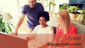  Presentation with business networking - 