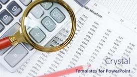  Presentation with life - Theme having business-still-life-mixed-media background and a sky blue colored foreground