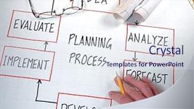  Presentation with organizational chart - PPT layouts consisting of business strategy organizational charts background and a sky blue colored foreground