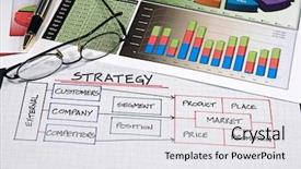  Presentation with organizational chart - Audience pleasing slide set consisting of business strategy organizational charts backdrop and a white colored foreground