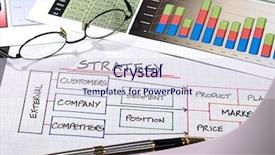  Presentation with organizational chart - PPT layouts consisting of business strategy organizational charts background and a sky blue colored foreground