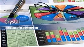  Presentation with business process - Presentation theme having business strategy organizational charts background and a ocean colored foreground