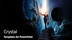  Presentation with success business - Amazing presentation having business-success-concept-mixed-media backdrop and a black colored foreground