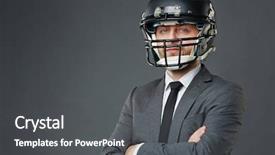  Presentation with space suit - Presentation featuring business suits sport - confident businessman wearing suit background and a dark gray colored foreground