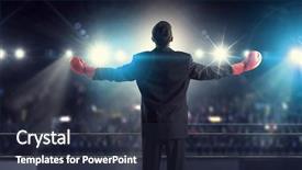  Presentation with win win - Colorful slides enhanced with business suits sport - he is determined to win backdrop and a tawny brown colored foreground