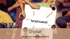  Presentation with sad lonely student sitting - PPT theme consisting of business table - student drinking coffee sitting background and a  colored foreground