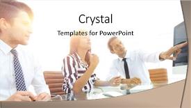  Presentation with statistics - Colorful slide set enhanced with business team discussing sales statistics backdrop and a white colored foreground