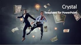  Presentation with spirit - Audience pleasing slide deck consisting of business team games mixed media backdrop and a  colored foreground