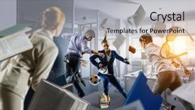  Presentation with sport - Theme having business team games mixed media background and a light gray colored foreground