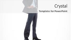  Presentation with supporting - Cool new PPT theme with business team supporting boss against white background backdrop and a white colored foreground