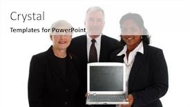  Presentation with team working together - 