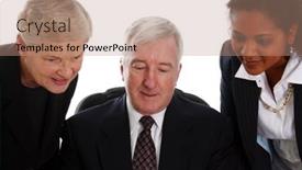  Presentation with team working together - 