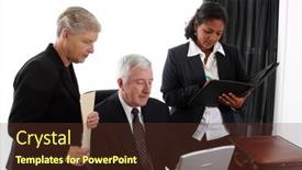  Presentation with team working together - 