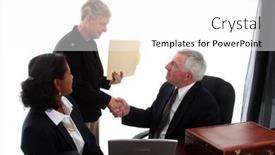  Presentation with team working together - 