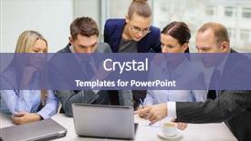  Presentation with team discussion - Presentation design consisting of defective child - portrait of a boy wearing background and a gray colored foreground