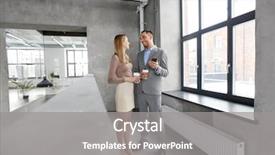  Presentation with corporate - PPT theme consisting of business technology and corporate concept background and a gray colored foreground