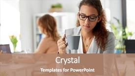  Presentation with african american business - Amazing PPT layouts having business technology and people concept backdrop and a  colored foreground