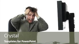  Presentation with business process - Beautiful PPT layouts featuring business-theme-handsome-businessman backdrop and a gray colored foreground