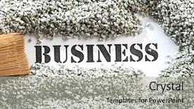  Presentation with treasure - Audience pleasing PPT layouts consisting of business-treasure-word-series backdrop and a light gray colored foreground