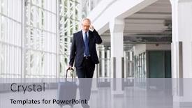  Presentation with business travel - Amazing presentation theme having business-trip-corporate-and-people backdrop and a light gray colored foreground