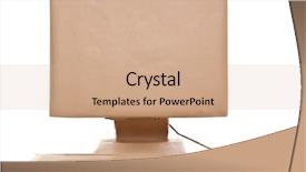  Presentation with brown - Amazing PPT layouts having business widescreen - photo of a computer wrapped backdrop and a coral colored foreground