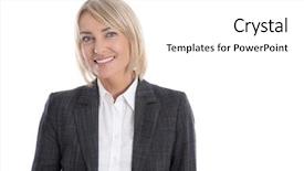  Presentation with successful - PPT theme having business women - portrait successful isolated older background and a white colored foreground