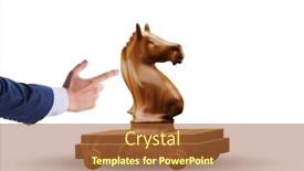  Presentation with trojan horse - PPT layouts enhanced with businessman-and-trojan-horse background and a red colored foreground