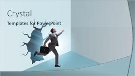  Presentation with breaking through - 