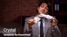  Presentation with evidence law - Audience pleasing slides consisting of businessman burning the evidence late backdrop and a wine colored foreground