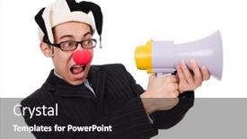  Presentation with cfd white - PPT theme consisting of abstract texture of decorative plaster background and a gray colored foreground