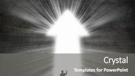  Presentation with direction - Beautiful slide deck featuring young woman receiving proposal backdrop and a coral colored foreground