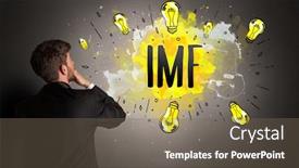  Presentation with new technology - Theme with businessman-drawing-colorful-light-bulb background and a gray colored foreground