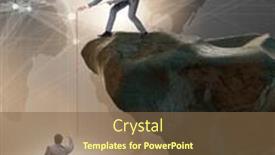  Presentation with helping filipino - PPT theme consisting of businessman-helping-colleague-with-rope background and a tawny brown colored foreground