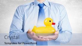  Presentation with holding hands - PPT layouts with businessman-holding-in-hands-yellow background and a light blue colored foreground