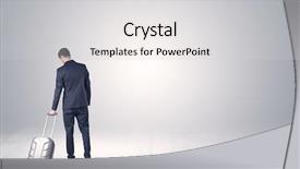  Presentation with space - Amazing PPT layouts having businessman in a white boundless backdrop and a  colored foreground